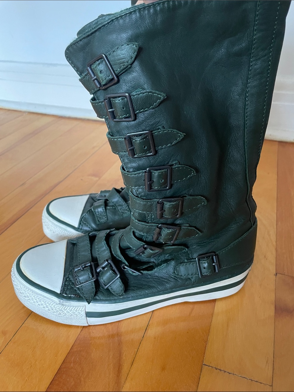 Ash Sneaker boots with Buckles